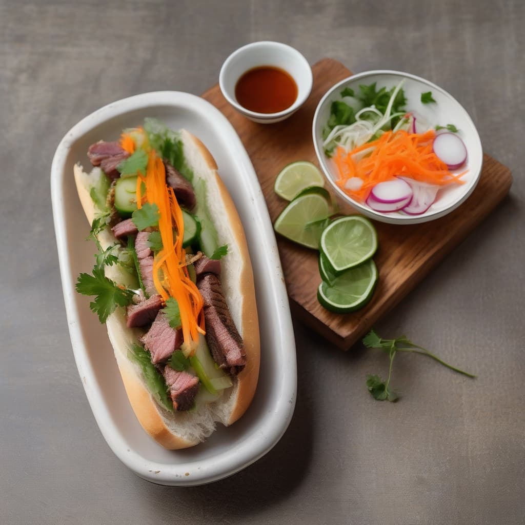 BM3. Bánh Mì Bò Nướng